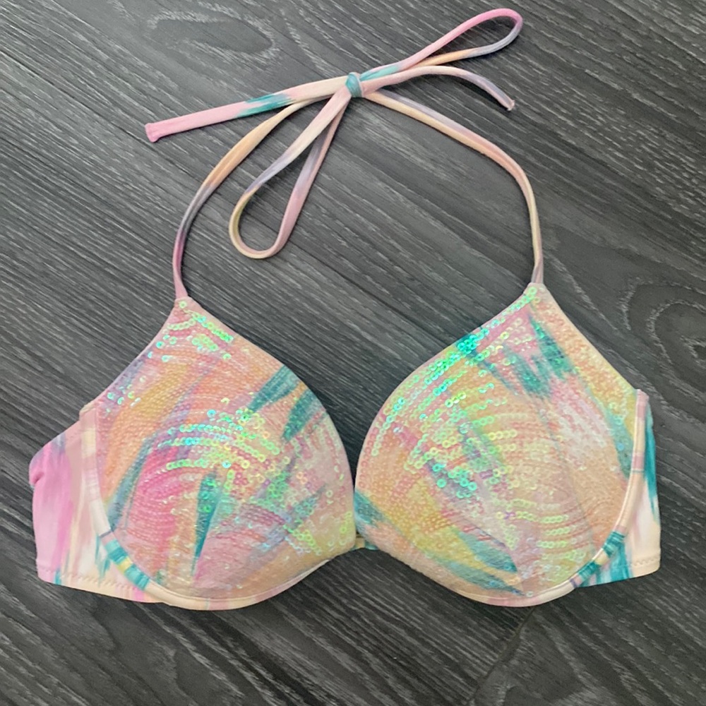 Victoria's Secret Push Up Bikini Top 34C